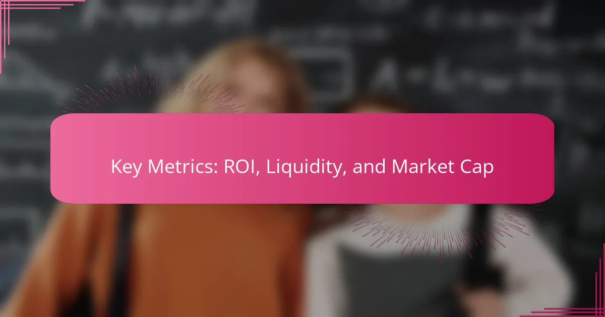 Key Metrics: ROI, Liquidity, and Market Cap
