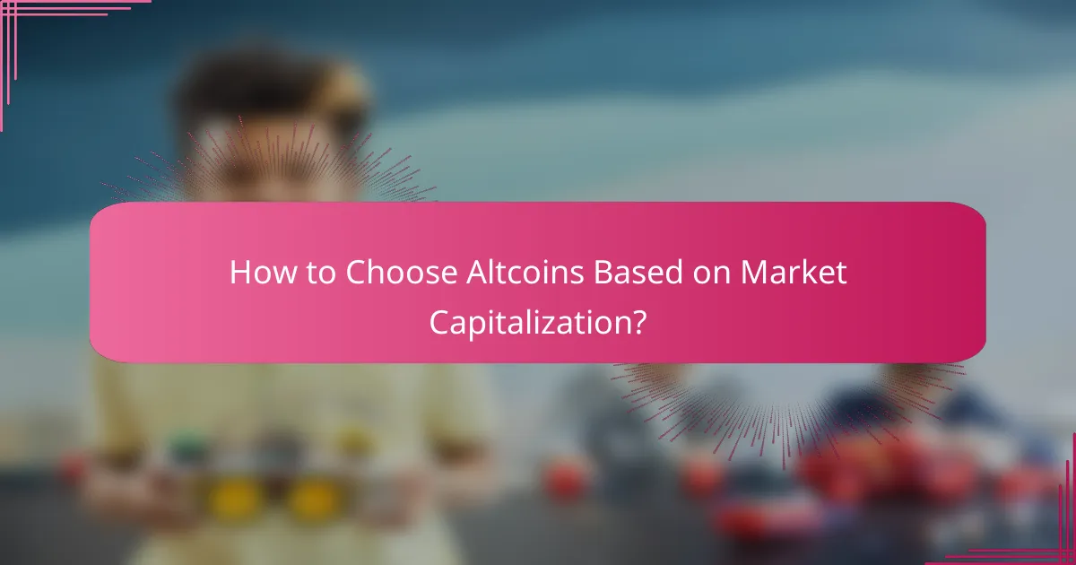 How to Choose Altcoins Based on Market Capitalization?